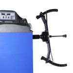 Zelf centrerende motorfiets banden adapter voor balanceer apparaat met as van 36 of 40 cm