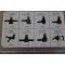 Diesel retourleiding adapters : 85 delige set
