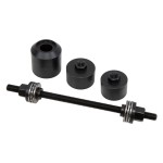 In- en uitbouwgereedschap voor kogelgewricht bussen achteras zoals BMW 833002240473 833002240469 833002240479.